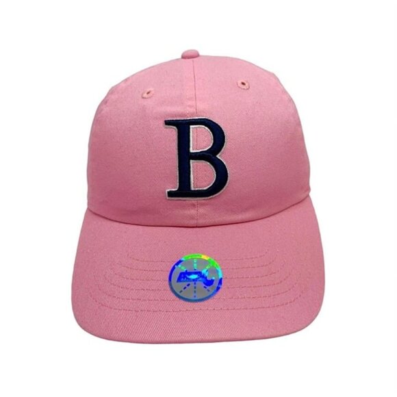 Boston massachusetts pink baseball cap hat for women 100% cotton, adjustable siz - Picture 2 of 5